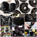 Concentrated Black Food Coloring - 160ml Liquid Color for Cakes Baking Cookies & DIY | Sugar-Free & Perfect for Easter Eggs Slime & More - Buy Online on GoSupps.com
