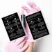 Scalp Micropigmentation Aftercare Instruction Card - Pack of 30 - 4x6 Inches Postcard - Black & White Design - Buy Online on GoSupps.com