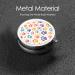 Small Animal Footprints Portable Metal Pill Box | Round Mini 3-Compartment | Travel-Friendly Design for Small Pills - Buy Online on GoSupps.com