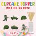 Seyal Cool Army Trops cupcake topper Seyal Cool Army Trops Cupcake Topper - Buy Online on GoSupps.com