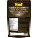 HBAF Roasted Almonds Black Sugar Milk Tea Boba Bubble Tea Flavoured Nuts Snack Pack from South Korea 190g - Buy Online on GoSupps.com
