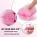Jumbo Foam Sponge Hair Rollers 24pc Set - Curvy Wavy Hairstyle Curling Tools for Long & Short Hair - Pink - Buy Online on GoSupps.com