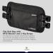 Buy RFID Travel Money Belt - Theft-Proof Abdominal Bag with Passport Holder | Compact Under Clothing Design - Ideal for Travelers - Buy Online on GoSupps.com