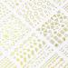 CHANGAR 30 Sheets Gold Nail Art Stickers 3D Self-Adhesive Gold Nail Decals Star Snowflake Geometry Line Nail Supplies Multi Theme Pattern Nail Designs for Women Girls Nail Art Decorations - Buy Online on GoSupps.com