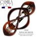 Camila Paris CP2425 French Tortoise Shell Hair Barrette for Women - Strong Hold Grip, Stylish No Slip Clip - Made in France - Buy Online on GoSupps.com