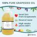 Zatural Grapeseed Oil - 100% Pure Cold Pressed - Organically Grown High Temperature Cooking Oil 128oz (1 Gallon - Buy Online on GoSupps.com
