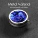 Cute Purple Jellyfish Portable Metal Pill Box | Round Mini with 3 Compartments | Travel Essential for Small Pills - Black - Buy Online on GoSupps.com