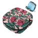 Women's napkin storage bag tropical pink flowers menstrual cup portable women's bandages storage bags female menstruation first period bag