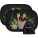 Systemoto Car Sun Shade Baby - Extra Dark - Certified UV Protection - Set of 2 Car Window Sun Shades for Children (Wildlife)