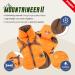 Puppia Mountaineer Winter Dog Coat with Integrated Harness | Waterproof, Warm Fleece, No Pull Design | Red | Small & Medium Sizes - Buy Online on GoSupps.com