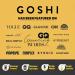 GOSHI Exfoliating Shower Sponge - Rip-Resistant Rapid-Drying Bath Sponge for All Skin Types - Made in Japan - Moss Green - Buy Online on GoSupps.com