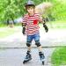 ECOO Adjustable Inline Skates with Light-up Wheels for Kids (Ages 4-12) - Blue - Large-Youth (3-6 US) | Beginner Roller Blades for Boys and Girls - Indoor and Outdoor Use - Buy Online on GoSupps.com