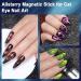 Allstarry 10pcs Nail Magnet Tool Set | Double-Head Strong Suction | Cat Eye Flower Design | Magnetic Nail Art Tools for 9D Gel Polish - Buy Online on GoSupps.com