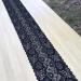 LaceRealm 7 Inch Wide Floral Stretchy Lace Elastic Trim Fabric - 5 Yard (Black) | Garment & DIY Craft Supply - Buy Online on GoSupps.com