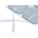 Premium Re-Usable TENS/EMS Electrode Pads (4 Pack) Fabric Backed, Latex-Free Gel Pads for Pain Relief - Buy Online on GoSupps.com