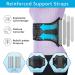 ZINUU Adjustable Lumbar Support Brace for Back Pain Relief - Breathable Belt with 6 Support Plates for Men and Women - Universal Size 70-130cm - Ideal Father's Day Gift - Buy Online on GoSupps.com