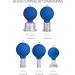 Facial Cupping Cup for Wrinkles   Glass Cupping Lymphatic Massage (Face) 03 - Face - Buy Online on GoSupps.com