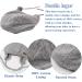 XIAOHAWANG Baby Earflap Beanie Hat - Soft Knit Cute Bear Design for Infant Toddler - Gray (0-6 Months) - Buy Online on GoSupps.com
