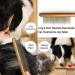 Stainless Steel Pet Comb Pet Combs With Wooden Handle Pet Grooming Comb Skin Friendly Comb Anti-Tangle Comb Removes Knots And Tangles Solid Wood Comb For Removing Floating Hair And Fleas - Buy Online on GoSupps.com
