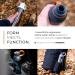 Promixx FORM Sports Water Bottle - Premium BPA Free Water Bottle for Fitness Sports & Outdoors - Sustainable Drinks Bottle with Measurement Markers and Leakproof Lid - 760ml / 26oz (Midnight Blue) Bleu Nuit 760 ml - Buy Online on GoSupps.com