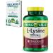 Lysine Supplement | L-lysine 1000mg | L Lysine 100 Tablets | Supports Skin Immune Support and Collagen Production Gluten-Free | Amino Acids Nutritional Lysine Supplement for Adults by Spring Valley