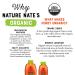 Nature Nate's 100% Pure Organic Raw & Unfiltered Honey - 32oz Squeeze Bottle - Buy Online on GoSupps.com