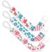 Liname Neutral Pacifier Clip - 3 Pack Pacifier Clips for Boys & Girls - Binky Holder Soothie Paci Clip Binkie Clip - Unisex Pacifer Clip - Baby Pacifier Clip and Pacifier Holder Pink Owls