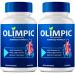 Olimpic Capsules Advanced Joint Support Supplement Pills for Mobility and Comfort - Maximum Strength Official Olim Pic Joint Support All Natural Formula Premium Olim-Pic Reviews (2 Pack)