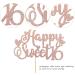 Xsstarmi 1 Pack Happy Sweet 16 Cake Topper Glitter Cheers to 16 Years Old Cake Pick Sweet Sixteen 16th Birthday Cake Decoration for Happy 16th Birthday Party Supplies Rose Gold Design 1 Rose Gold - Buy Online on GoSupps.com