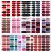 Buy WOKOTO 16 Sheets Solid Gel Nail Wraps | Self-Adhesive Nail Polish Stickers for Long-Lasting Nail Art International Shipping Available - Buy Online on GoSupps.com
