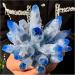 Natural Crystal Rough New Find Sky Blue Phantom Quartz Crystal Cluster Specimen (Size : 400-500g) - Buy Online on GoSupps.com