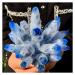 Natural Crystal Rough Rare Natural Blue Crystal Cluster Specimen Wedding Decoration Aquarium 400-450g