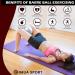 Imua Sport 9-Inch Barre Ball for Barre, Yoga, Pilates - Exercise Ball with Workout Guide - Buy Online on GoSupps.com