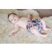 Petit Lulu Bamboo Maxi-Night Diaper - Reusable Washable Fitted Snaps | Eco-friendly | Made in Europe (Circles) - International Shipping Available - Buy Online on GoSupps.com