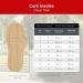 Buy 2.5mm Thickness Cork Insoles for Men & Women - Natural Durable Lightweight Shoe Inserts | The Felt Store | Size 8 - 2 Pair Pack - Buy Online on GoSupps.com