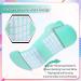 Buy Women's Sports Socks - 8 Pairs Sneakers Ankle Socks (Sizes 35-42) | Breathable Cotton Running Socks | Multicolor Padded Comfort - Buy Online on GoSupps.com
