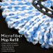 4 Pack Microfiber Mop Head Refills for Ocedar 2-Tank System - Rinse Cleaning, Compatible Replacement - Buy Online on GoSupps.com