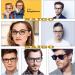 12 Pairs Non-Slip D-Shaped Glasses Nasal Pads | Anti-Slip Foam Nose Pads for Sunglasses & Glasses - 1.0mm Black - Buy Online on GoSupps.com
