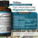 Truemed Natural Magnesium Taurate 1500mg Magnesium Taurate Supplement for Heart Health Sleep Relaxation Blood Pressure Balance & Energy Boost with High Absorption - Made in USA 60 Capsules - Buy Online on GoSupps.com
