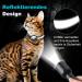 Airtag Cat Neck Band - Waterproof & Reflective Cat Collar with Safety Lock for Kittens & Small Dogs (Black XS 18-23cm) - Buy Online on GoSupps.com