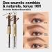 Revlon ColorStay Brow Fantasy 2-in-1 eyebrow product: powder-finish pencil and clear setting gel infused with provitamin B5 Holds up to 16 hours 004 Dark Brown - Buy Online on GoSupps.com