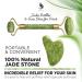 Jade Roller & Gua Sha Set - Facial Massager & Skin Care Tools for Radiant Skin - Buy Online on GoSupps.com