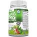 Organic Super Greens Capsules - Fruit And Vegetable Supplements - 120 Count - 28 USDA Organic & Vegan Premium Ingredients - Superfood Blend For Immune Health Digestion & Energy - Whole Food Vitamins - Buy Online on GoSupps.com