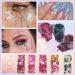 Body Glitter Gel | Natural Soft Shiny Makeup | Long Lasting Face & Hair Glitter | Lightweight Liquid Eyeshadow - 01# White - Buy Online on GoSupps.com