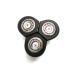 Full Set of Replacement Shaving Head Fit Norelco RQ10 RQ12 for Sensotouch 3D Shavers (RQ12)