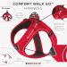 DOG Copenhagen Comfort Walk Go Harness - Classic Red XXS for Small Dogs | International Shipping Available - Buy Online on GoSupps.com