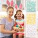 6 Pieces Swedish Kitchen Dish Cloths Absorbent Easter Egg Bunny Dish Towel Quick Drying Kitchen Cloths Reusable Dishcloth Small Cleaning Cloth Rag for Kitchen Counter Wiping Cleaning - Buy Online on GoSupps.com