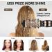 DAILYLIFE Rotating Hair Dryer Brush with 2 Brushes - 4-in-1 Hot Air Styler for Drying, Curling, Straightening - Black & Gold - Buy Online on GoSupps.com