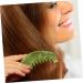 Anneomes Portable Jade Comb & Beauty Plate - Body Massage & Hair Head Scrubber - Buy Online on GoSupps.com