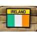 Ireland Flag Patch (3.75 Inch) Hook & Loop Embroidered Badge Airsoft Paintball Martial Arts Irish Army Tactical Morale Applique
